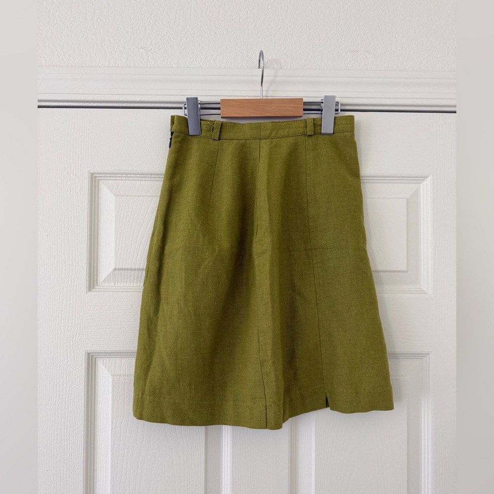 Vintage Linen Skirt